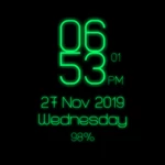 digital digi clock android application logo